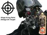 Kings Army Spray Paint New Jungle Battle Pack, 4 x 400ml Matt Finish,Militaria, Rc 4 Monstercolors